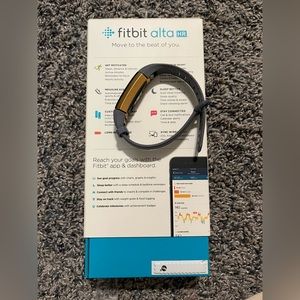 Rose Gold Fitbit Alta HR